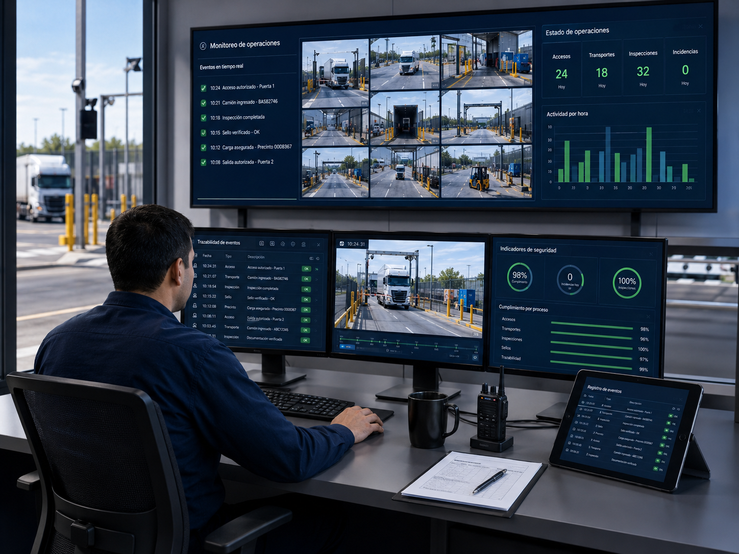 Monitoreo centralizado